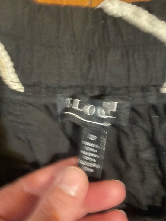 Eloquii Size 22 Black & White Abstract Midi Skirt Flowy - Picture 3 of 4